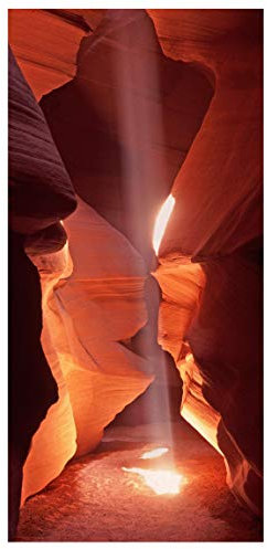 Bilderwelten Raumteiler Lichtschacht im Antelope Canyon 250x120cm mit transparenter Halterung