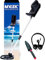 MYLEK Metal Detector Kit Height Adjustable With Waterproof Search Coil - Detects All Gold, Silver, Non-Ferrous Metals, Treasure, Lightweight With Headphones And Shovel, Kids Adults Beginners