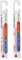 Twin Pack Fridge Freezer Thermometer Pack with Colour Coded Refrigerator Safe Temperature Zones - Ideal Freezer and Fridge Temperature Thermometer Pack