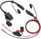 MICTUNING Motorcycle USB Charger,SAE to USB Cable Adapter SAE Quick Disconnect 2.1A Waterproof USB Port with Inline Fuse, Socket Cable 12V-24V for Motorcycle Cellphone Tablet GPS More