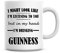 I Might Look Like I'm Listening to You But in My Head I'm Drinking Guinness Coffee Mug