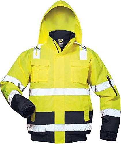Elysee Warnschutz Pilotjacke Axel Größe, 1 Stück, 3XL, gelb/blau, 23544-3XL