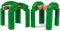 BRIO 33253 - Stapelbares Brückensystem