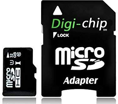 Digi Chip 32 Go Class 10 Micro-SD carte mémoire pour Samsung Galaxy S8, Samsung Galaxy S8 +, S8 Plus smartphones