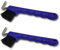 Hufkratzer für Pferde Esel Ziegen Huf mit extra Stabiler Bürste und ergonomischen Griff (2X blau)