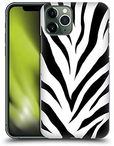 Head Case Designs Officially Licensed Grace Illustration with Zebra Animal Prints Hard Back Case Compatible With Apple iPhone 11 Pro