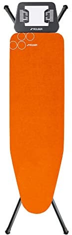 Tabla de Planchar Rolser K-UNO Black Tube - Cotó Mandarina - 115x35 cm