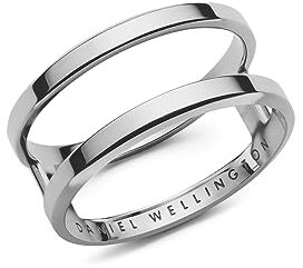 Daniel Wellington Elan Ringe 58 Edelstahl (316L) Silber, 58 (18.5), Edelstahl, Kein Edelstein