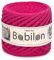 T-Shirt-Garn, Fettuccini- / Zpagetti-Stil, Bio-Baumwoll-Jersey-T-Garn, 7–9 mm, perfekt zum Häkeln, Stricken & Makramee, Hot Pink