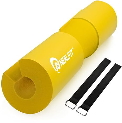 NEALFIT Langhantel Polster, Hip Thrust Polster für Langhantelstange, Extra Dicke Nackenpolster Langhantel, Barbell Pad nackenschutz für Squats, Booty Training, Gym