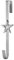 Christmas Wreath Hanger 11.5 Metal Over Door Wreath Hook for UPVC Doors (Silver, Star)