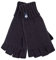 HEAT HOLDERS Handschuhe Fingerlos Damen Warm für Winter Bunt Thermo Handschuhe Ohne Finger mit Fleece Gefüttert (Einheitsgröße, Navy Solid)
