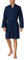 Schiesser Herren Waffelpique 100 Cm Länge - Bio Baumwolle Bademantel, Dunkelblau_178401, M EU