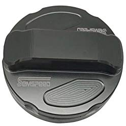 Motorrad Tankdeckel Gas, Tankdeckel für Yamaha Xmax X MAX 250 300 2017-2020 (Grau)