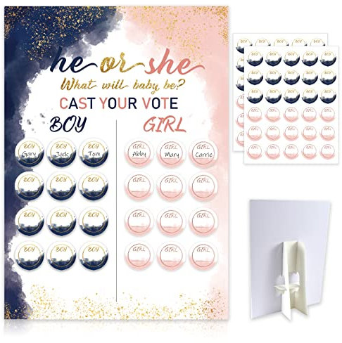 Hongpar HJL01BZ rotgoldenes Aquarell-Tafel mit Ständer, Marineblau, Blush