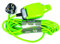 STATUS 1 Socket Extension Lead, 5m Green Waterproof Extension Cable, 13 amp Weatherproof Socket, 1W5M13AIP54S6