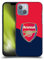 Head Case Designs Offizielle Arsenal FC Logo Blau Und Rot Wappen 2 Harte Rueckseiten Handyhülle Hülle Huelle kompatibel mit Apple iPhone 14