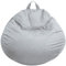 bananair - Sitzsack Kinder 80 x 70 cm - Weich und Bequem - Maschinenwaschbarer Bezug - Leicht Transportierbar - Sitzsack mit Füllung - Bean Bag Chair, Sitzsack XXL, Gaming Sitzsack (Grau)