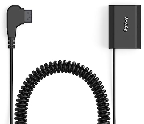 SMALLRIG D-TAP for Sony NP-FZ100 Dummy Battery, Power Cable for Sony A7 III, A7 IV, A7S III, A7R III, A7R IV, A7R V, A7C, A7C II, A7CR, A1, A9, A9 II, A6600, A6700, FX3, FX30, ZV-E1 Cameras - 4253B