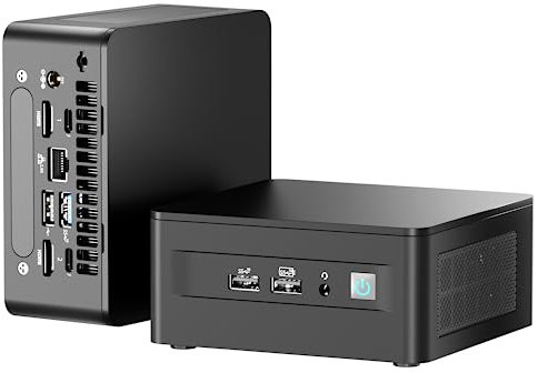 Intel NUC 12 Pro Mini PC Core i7-1260P|12 Kerne 16 Threads Mini Desktop Computer Iris Xe Grafik|32GB RAM 1TB SSD|Windows 11 Pro Desktop Mini Computer|Bluetooth 5.3|WiFi 6E |Thunderbolt4