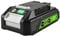 aunstarwei Batteria di ricambio 24 V 3,0 Ah per Greenworks 24 V 29842 29852 BAG708 BAG711 compatibile con batteria Greenworks 24 V 20352 22232 2508302