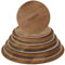 Glass Mixing Bowls Acacia Lids - (Bowls Not Included) Lids are Compatible with All doeaworld Glass Mixing Bowls Set
