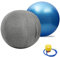 Gymnastikball 55/65/75 cm Anti-Burst, Sitzballstuhl für Büro, Wohnheim und Zuhause, Anti-Burst-Yoga-Ball, verdickter Stabilitäts-Balance-Ball, Pilates-Barre, körperliche Fitness, Übungsball 55 cm/65
