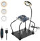 Helping Hands Soldering Station, Welding Third Hand Tool with 6X Magnifying Glass & 3 Color LED Light, Sturdy Base and 4 Adjustable Magnetic Solder Holder, for Soldering, Repair Circuit Board, Crafts