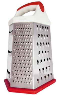Cheese Grater & Grater Multifunction Vegetable Slicer Portable Food Chopper for Cheese Vegetables Ginger 6 Essential Kitchen Functions for Coarse, Medium, Fine, Micro-Grating/Zesting/Slicing