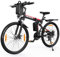 VARUN E Bike 26 Zoll, 𝐊𝐥𝐚𝐩𝐩𝐫𝐚𝐝 E-Bike Mountainbike mit 𝟒𝟖𝐕 Batterie, Ebike Herren Damen, 𝐋𝐂𝐃-Meter, Elektrofahrrad für Erwachsene mit 𝟐𝟏-𝐆𝐚𝐧𝐠, Faltbares MTB, Reichweite 80 KM