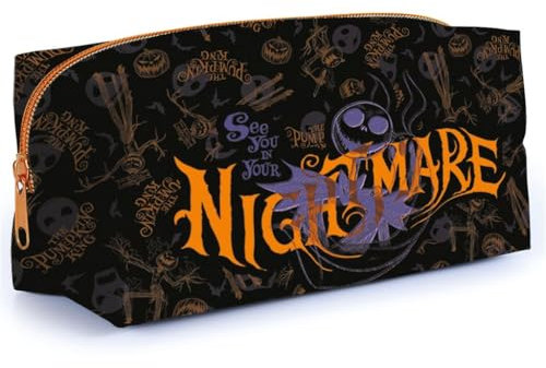 Pyramid International Disney The Nightmare Before Christmas Federmäppchen mit Reißverschluss, gruseliges Stifteetui – offizielles Merchandise