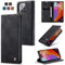 Cracedily Handyhülle für iPhone 15 Pro Max Hülle, Klapphülle Premium Lederhülle Klappbar Flip Case Tasche Magnet Kartenfach Standfunktion Klapphülle Schutzhülle für iPhone 15 Pro Max, Schwarz