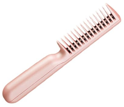 Healvian Plancha De Pelo Peine Alisador Rizador De Pelo Plancha Cable Usb Herramienta Para Peinar El Cabello Para Viaje y Uso Doméstico