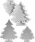 Silikonformen Gießformen Weihnachten, Silikonform Weihnachtsbaum Silikonform Weihnachten Silikonform Tannenbaum Gips Zum Gießen Gießformen Silikon Weihnachtsbaum Gießform Weihnachten (A)