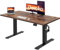 Devoko Höhenverstellbarer Schreibtisch, Elektrischer Schreibtisch Höhenverstellbar Tisch, Steh-Sitz Bürotisch, Computertisch mit Memory-Funktion, Stehpult, Standing Desk, Bürotisch,120 x 60 cm,Braun