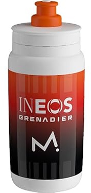 Elite Fly Team 2025 Edition – INEOS Grenadiers Style – 550ml – Gourde de vélo Ultra légère – sans BPA et sans Odeur – Vélo de Course, entraînement et compétition