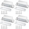 Cabinet Magnets 4 Pack 15KG Magnetic Door Catch Heavy Duty, Small Cupboard Door Magnets Drawer Magnet Strong for Kitchen Wardrobe Closet Drawer Latch Door