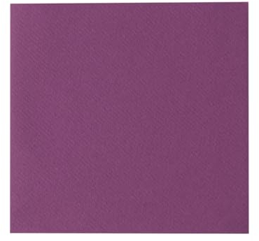 Sovie HORECA Linclass® Airlaid Tischdecke 80x80 cm, Mitteldecke stoffähnlich, praktisches Einmal-Tischtuch, edle Tischdeko, 20 Stück, Aubergine-Lila