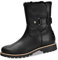Panama Jack Damen Felia Igloo Travelling Halblange Stiefel, Schwarz, 37 EU