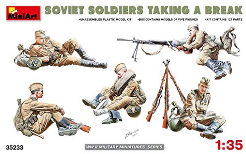 MiniArt 35233 Figuren Soviet Soldiers Taking a Break