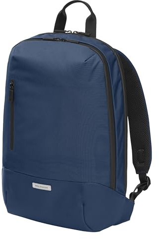 Moleskine Rucksack Metro Kollektion, Laptoprucksack Kompatibel mit Tablet, Notebook, iPad bis zu 15 mit speziellem Fach, Unisex, 31 x 47 x 13 cm, Saphirblau