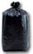 Lot de 100 sacs poubelle 50, Litres noir renforcé qualité professionnel 35u 68 x 75 cm haute résistance, garanti anti-fuite