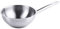 Contacto Sauteuse Edelstahl 18/10 Ø16 cm mit Rohrgriff & Schüttrand, induktionsgeeignet, Kapselboden, Kochtopf ohne Deckel