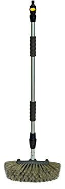 YACHTICON: Robuste Alu Waschbürste Super Soft mit Seitenborsten