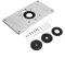 Router Table Insert Plate, Inserto con piastra in lega di alluminio, Piastra Inserto per Tavolo Fresatrice Fai-Da-Te, Kit Anello Inserto Piatto, 235 mm X 120 mm X 8 mm