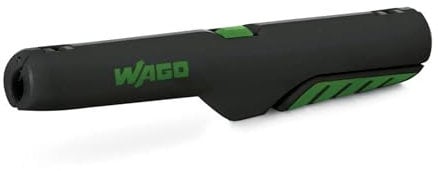 WAGO Despelador de latas interiores 206-1441 | para diámetro 8 mm – 13 mm, para pelar todos los cables redondos comunes con disposición especial de cuatro cuchillas, cuchillas certificadas por TÜV/GS