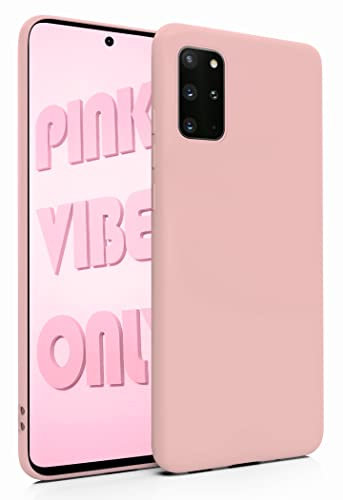 MyGadget Silikon Hülle für Samsung Galaxy S20 Plus - robuste Schutzhülle TPU Case Slim Silikonhülle Back Cover Ultra Kratzfest Handyhülle in Rosa