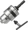 Bestgle 0.5-6mm 1/4 Hex Shank Drill Chuck Adapter Mount 3/8-24UNF Quick Change Connect Conversion Chuck with Key