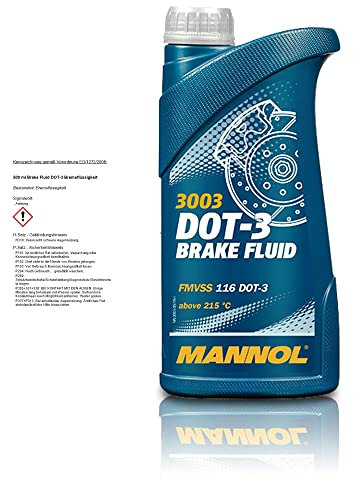MANNOL Dot-3 Brake Fluid 500 ml