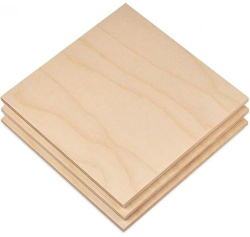 10 fogli pannello compensato 4 mm Pioppo A4-210 x 297 mm